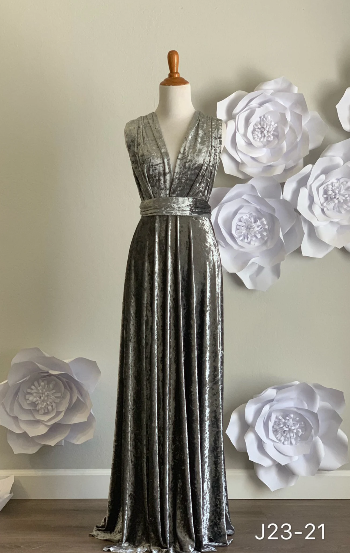 Infinity hotsell dress grey